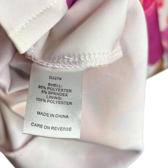 Alexia Admor Scuba Midi Floral Dress Size 10 - Picture 10 of 15